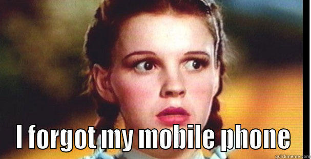 I Forgot My&nbsp;Phone